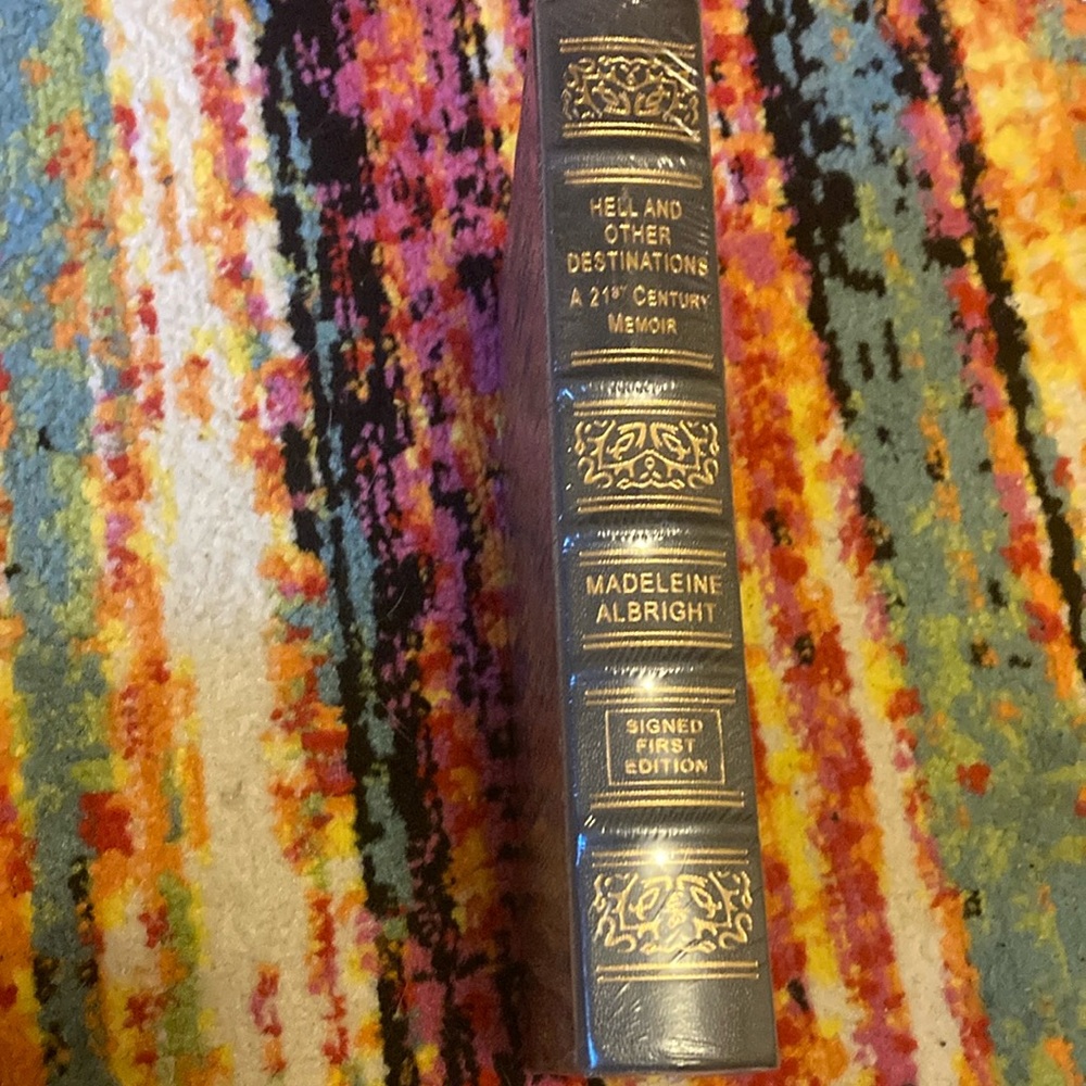 Hell and Other Destinations by Madeleine Albright Signed First Edition Book - Picture 1 of 13